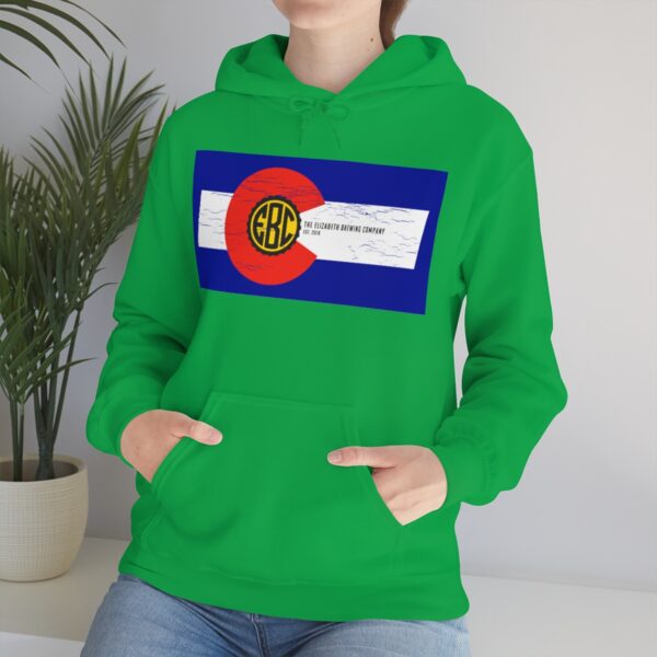 Elizabeth Brewing Colorado Flag Men's Pullover Hoodie - Image 30