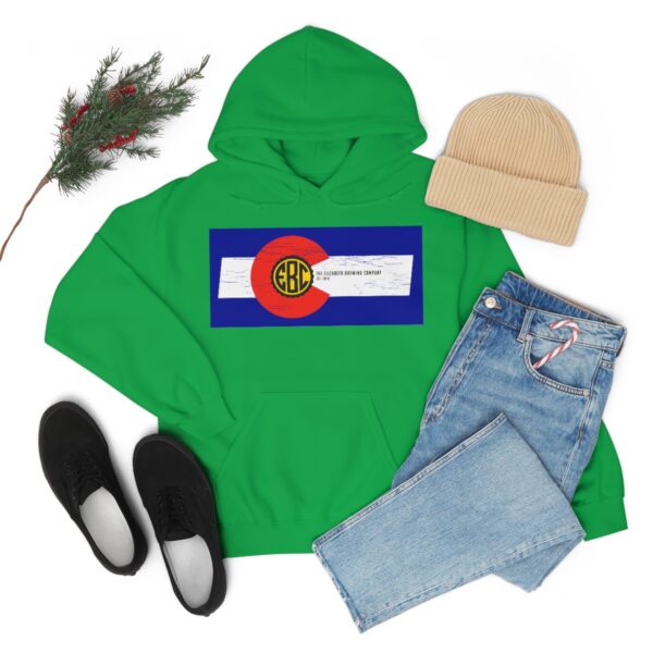 Elizabeth Brewing Colorado Flag Men's Pullover Hoodie - Image 31