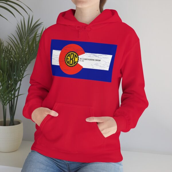 Elizabeth Brewing Colorado Flag Men's Pullover Hoodie - Image 62