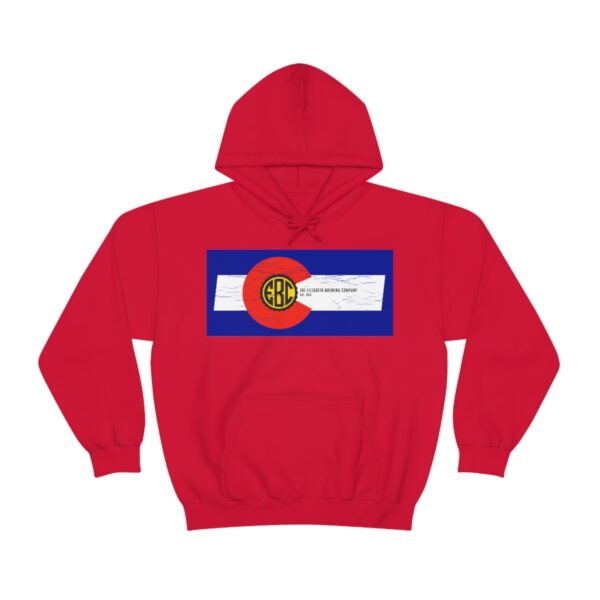 Elizabeth Brewing Colorado Flag Men's Pullover Hoodie - Image 57