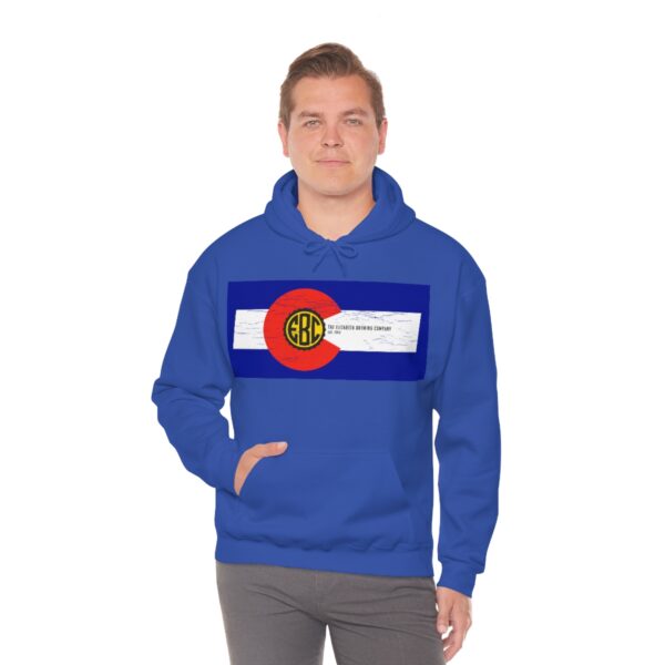 Elizabeth Brewing Colorado Flag Men's Pullover Hoodie - Image 53