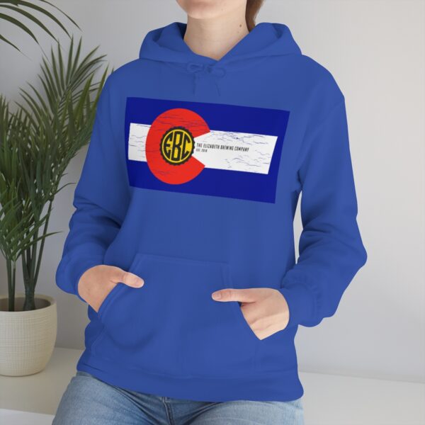 Elizabeth Brewing Colorado Flag Men's Pullover Hoodie - Image 54