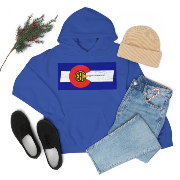 Elizabeth Brewing Colorado Flag Men's Pullover Hoodie - Image 55