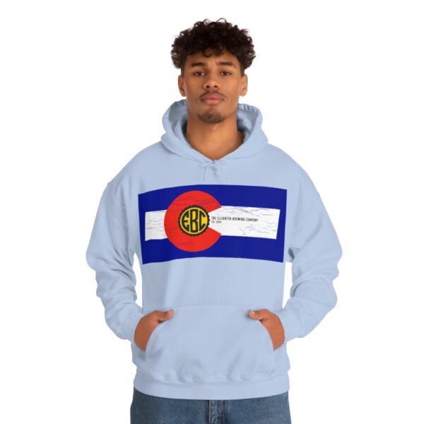 Elizabeth Brewing Colorado Flag Men's Pullover Hoodie - Image 43