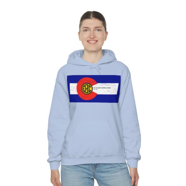 Elizabeth Brewing Colorado Flag Men's Pullover Hoodie - Image 44