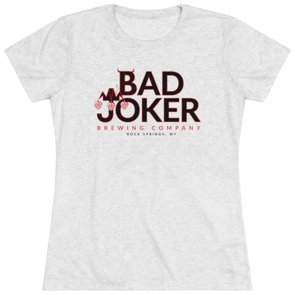 Bad Joker Brewing Company Women's Triblend Tee - Image 5