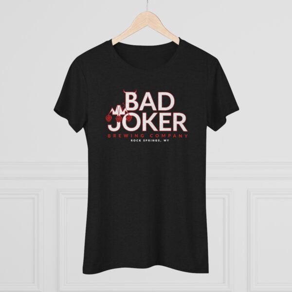 Bad Joker Brewing Company Women's Triblend Tee - Image 3