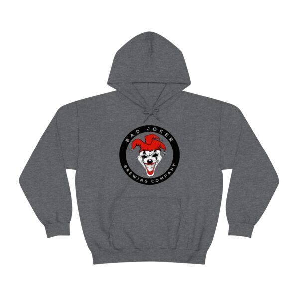 Bad Joker Brewing Circle Logo Men's Pullover Hoodie - Image 41