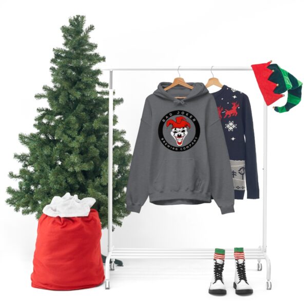 Bad Joker Brewing Circle Logo Men's Pullover Hoodie - Image 48