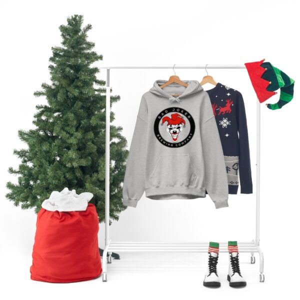 Bad Joker Brewing Circle Logo Men's Pullover Hoodie - Image 32
