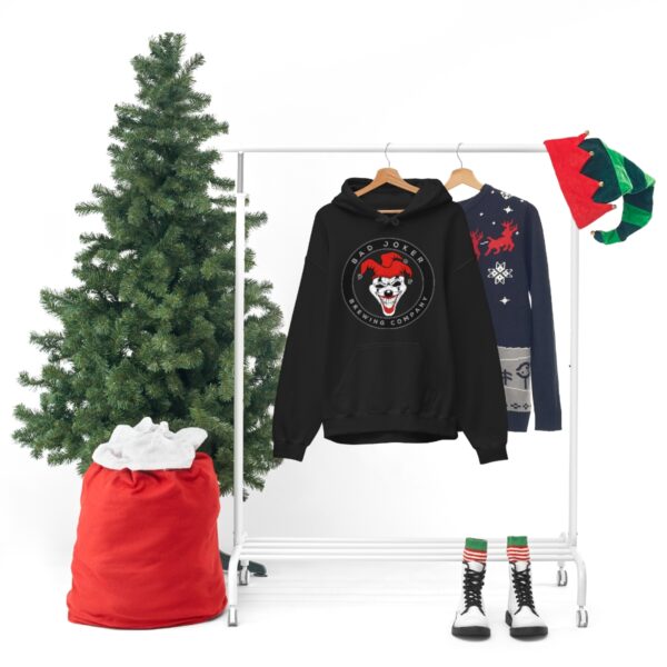 Bad Joker Brewing Circle Logo Men's Pullover Hoodie - Image 24