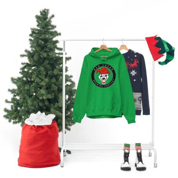 Bad Joker Brewing Circle Logo Men's Pullover Hoodie - Image 40