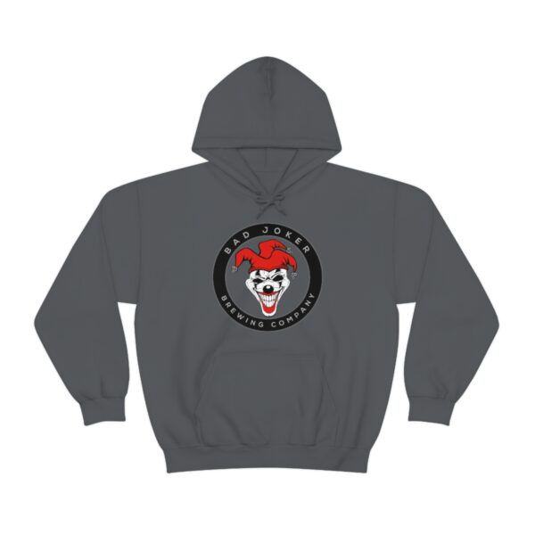 Bad Joker Brewing Circle Logo Men's Pullover Hoodie - Image 49