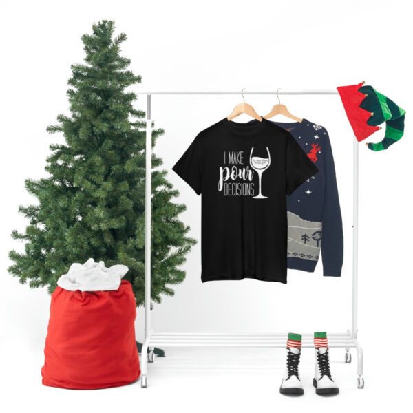 Pour Decisions Unisex Heavy Cotton Tee - Image 9