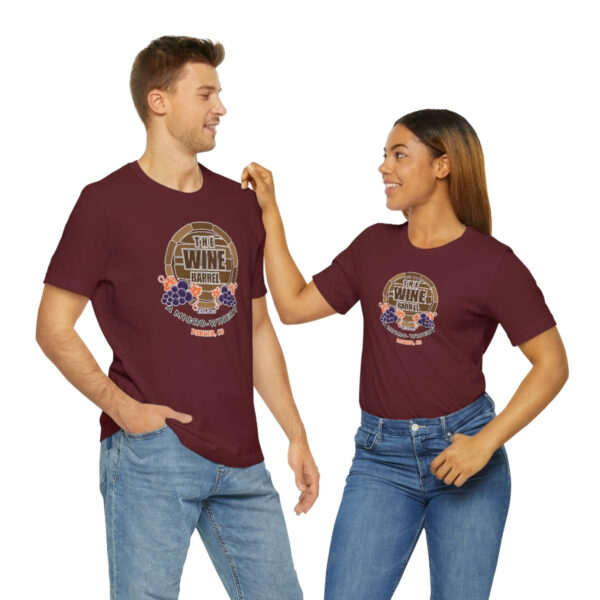 The Wine Barrel Modern Fit Unisex T-shirt - Image 60