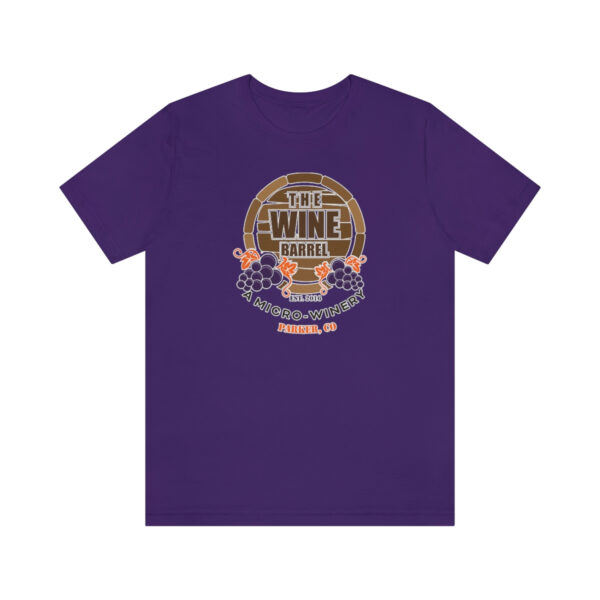 The Wine Barrel Modern Fit Unisex T-shirt - Image 2