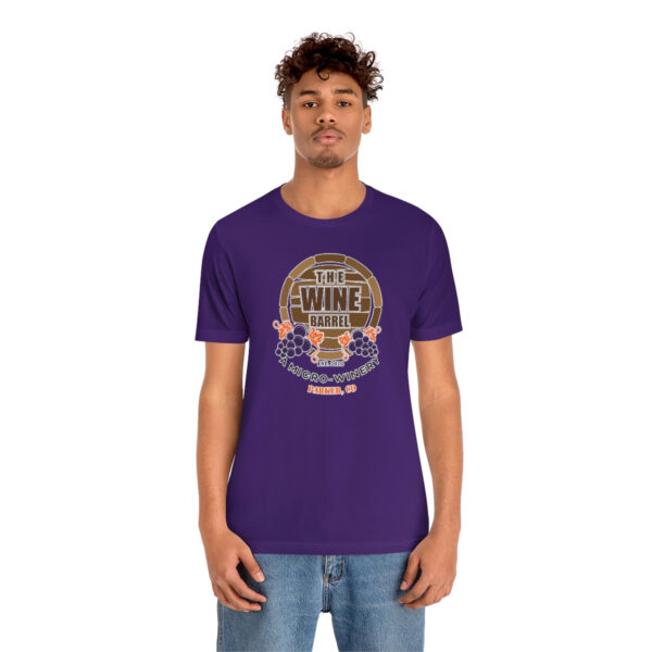 The Wine Barrel Modern Fit Unisex T-shirt - Image 5