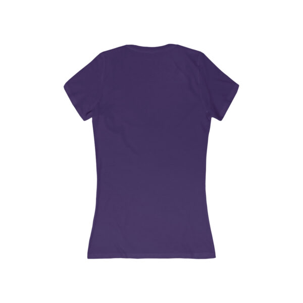 The Wine Barrel Pour Decisions Women's Jersey Short Sleeve Deep V-Neck Tee - Image 2