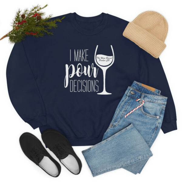 Pour Decisions Unisex Heavy Blend™ Crewneck Sweatshirt - Image 35