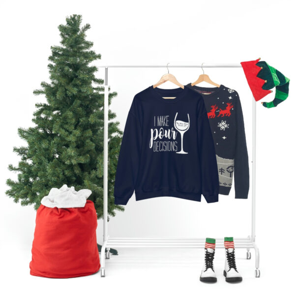 Pour Decisions Unisex Heavy Blend™ Crewneck Sweatshirt - Image 36