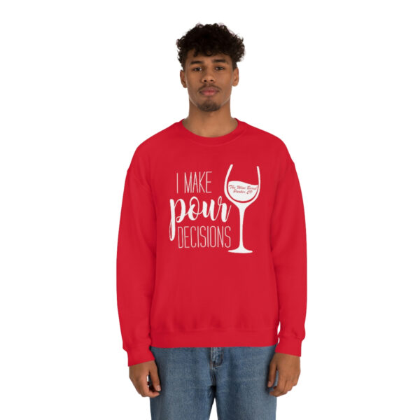 Pour Decisions Unisex Heavy Blend™ Crewneck Sweatshirt - Image 4