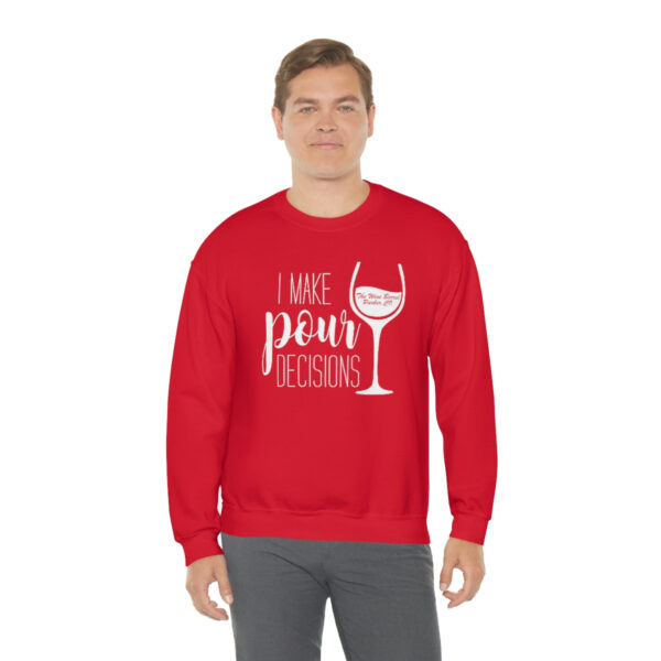 Pour Decisions Unisex Heavy Blend™ Crewneck Sweatshirt - Image 5