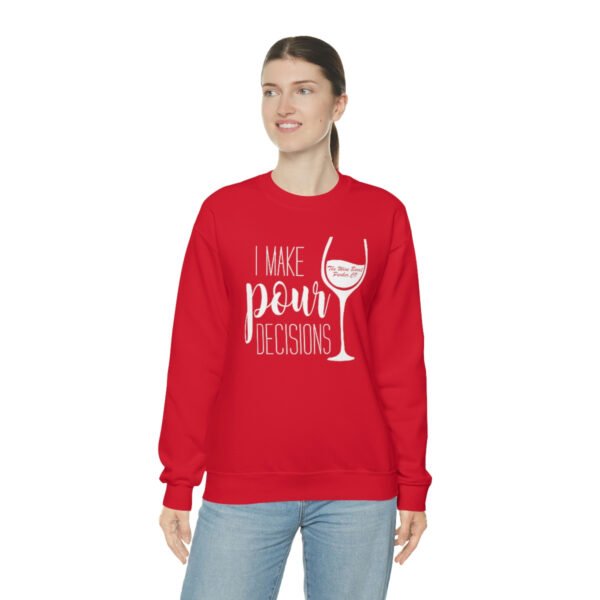 Pour Decisions Unisex Heavy Blend™ Crewneck Sweatshirt - Image 6