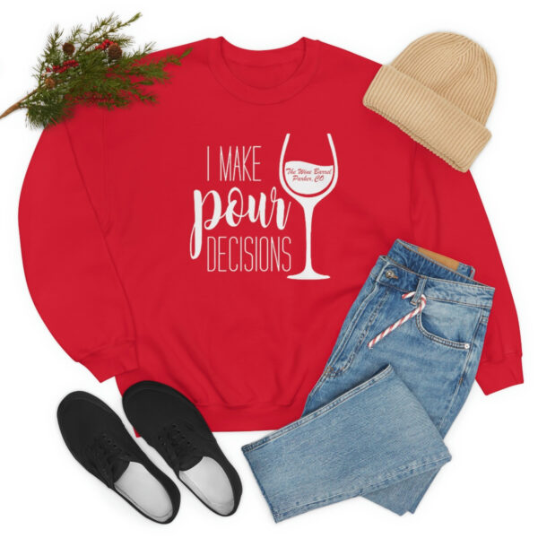 Pour Decisions Unisex Heavy Blend™ Crewneck Sweatshirt - Image 8