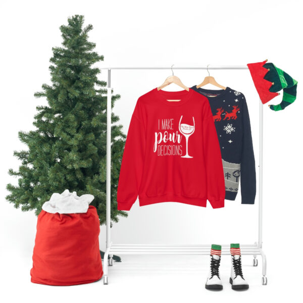 Pour Decisions Unisex Heavy Blend™ Crewneck Sweatshirt - Image 9