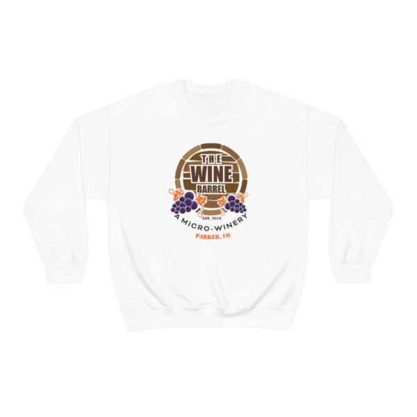 The Wine Barrel Unisex Heavy Blend™ Crewneck Sweatshirt - Image 2