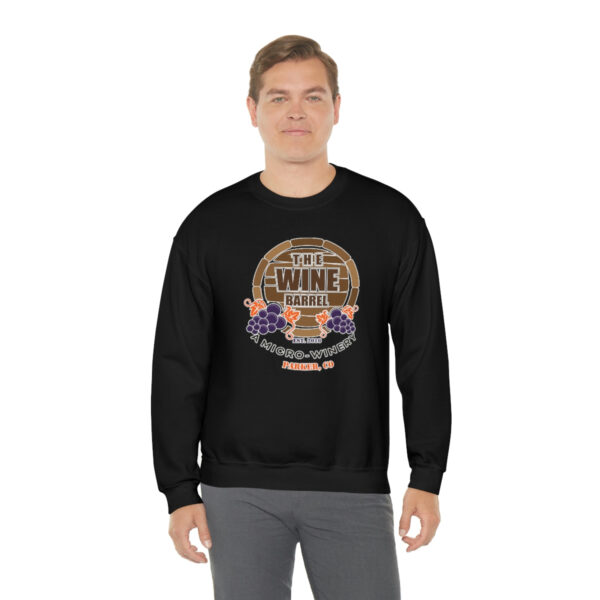 The Wine Barrel Unisex Heavy Blend™ Crewneck Sweatshirt - Image 14
