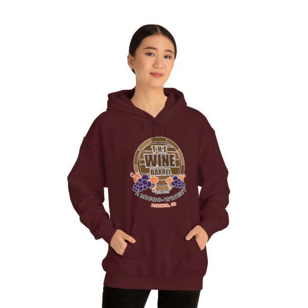 The Wine Barrel Unisex Heavy Blend™ Hooded Sweatshirt - Image 3