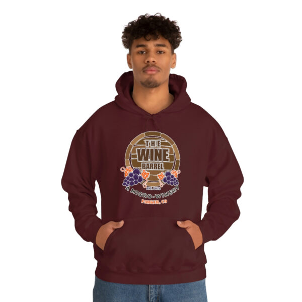 The Wine Barrel Unisex Heavy Blend™ Hooded Sweatshirt - Image 4