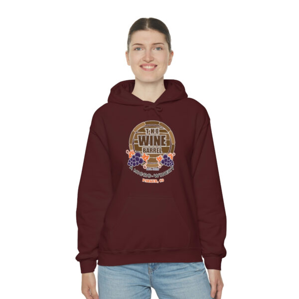 The Wine Barrel Unisex Heavy Blend™ Hooded Sweatshirt - Image 5