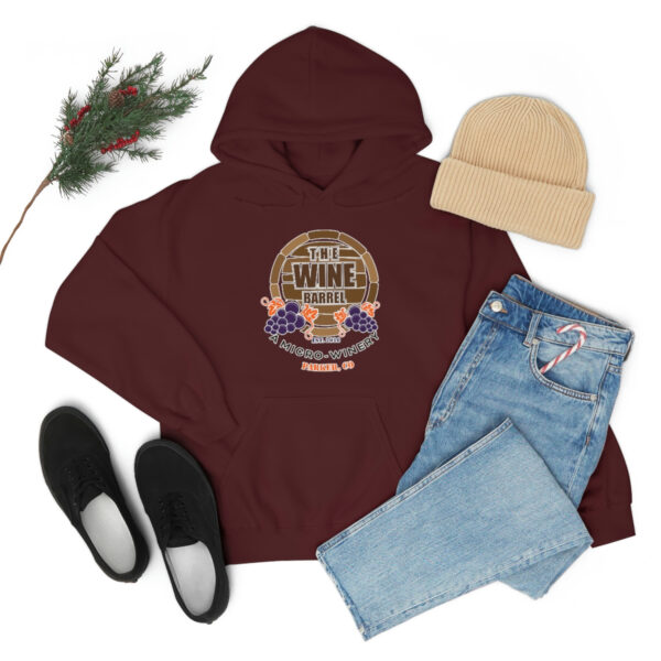 The Wine Barrel Unisex Heavy Blend™ Hooded Sweatshirt - Image 8