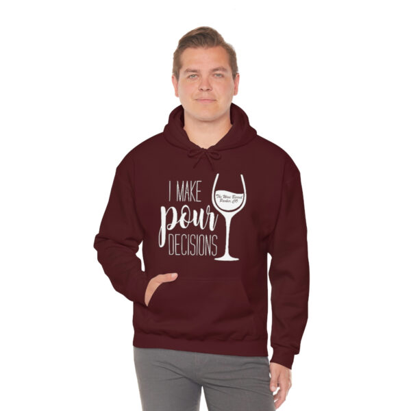 Pour Decisions Unisex Heavy Blend Hoodie - Image 6