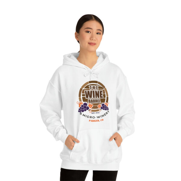 The Wine Barrel Unisex Heavy Blend™ Hooded Sweatshirt - Image 12