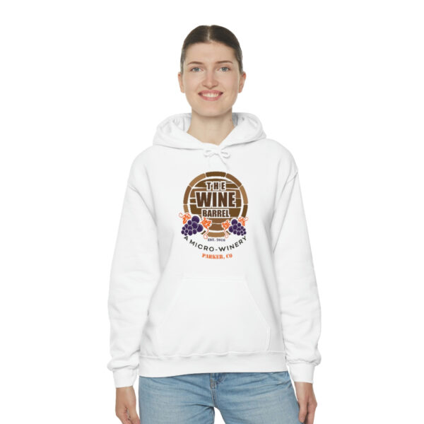 The Wine Barrel Unisex Heavy Blend™ Hooded Sweatshirt - Image 14