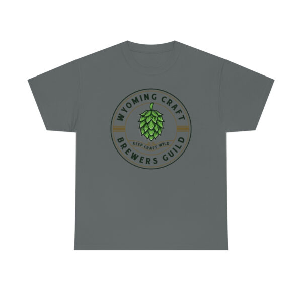 Wyoming Craft Brewers Guild Logo Men’s Traditional Fit T-Shirt - Image 43