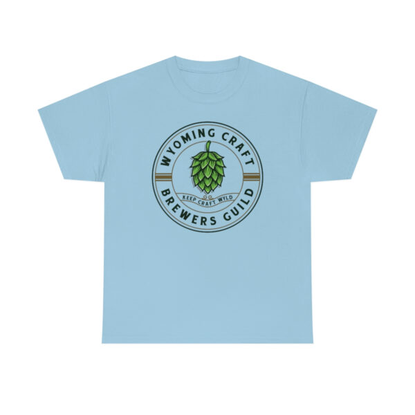 Wyoming Craft Brewers Guild Logo Men’s Traditional Fit T-Shirt - Image 36