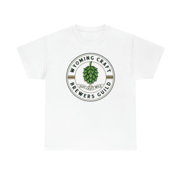 Wyoming Craft Brewers Guild Logo Men’s Traditional Fit T-Shirt - Image 8