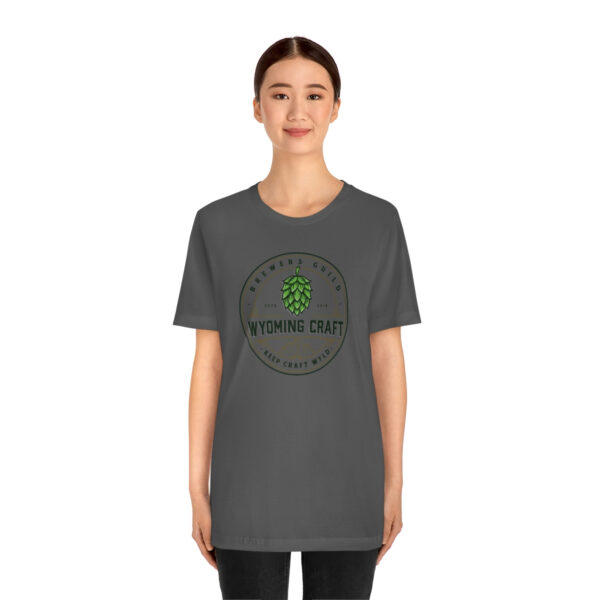 Wyoming Craft Brewers Guild Logo Men's T Shirt - Image 35