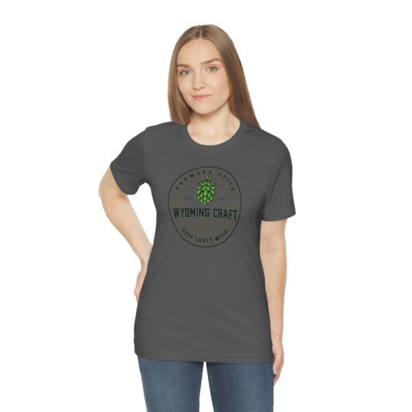 Wyoming Craft Brewers Guild Logo Men's T Shirt - Image 37
