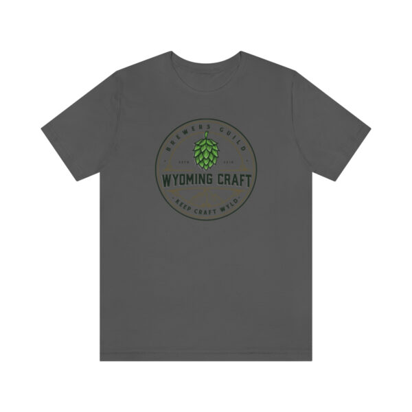 Wyoming Craft Brewers Guild Logo Men's T Shirt - Image 33