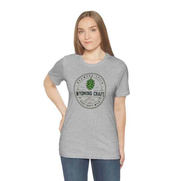 Wyoming Craft Brewers Guild Logo Men's T Shirt - Image 29