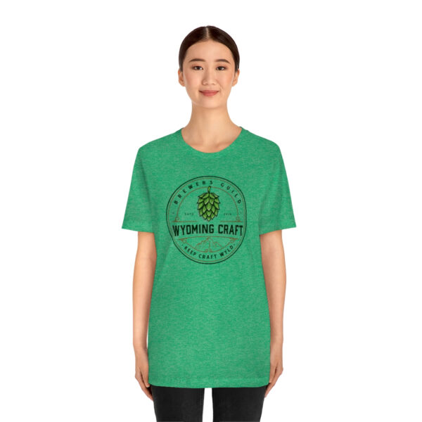 Wyoming Craft Brewers Guild Logo Men's T Shirt - Image 3
