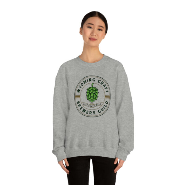 Wyoming Craft Brewers Guild Unisex Crewneck Sweatshirt - Image 3