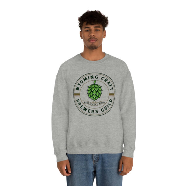 Wyoming Craft Brewers Guild Unisex Crewneck Sweatshirt - Image 4