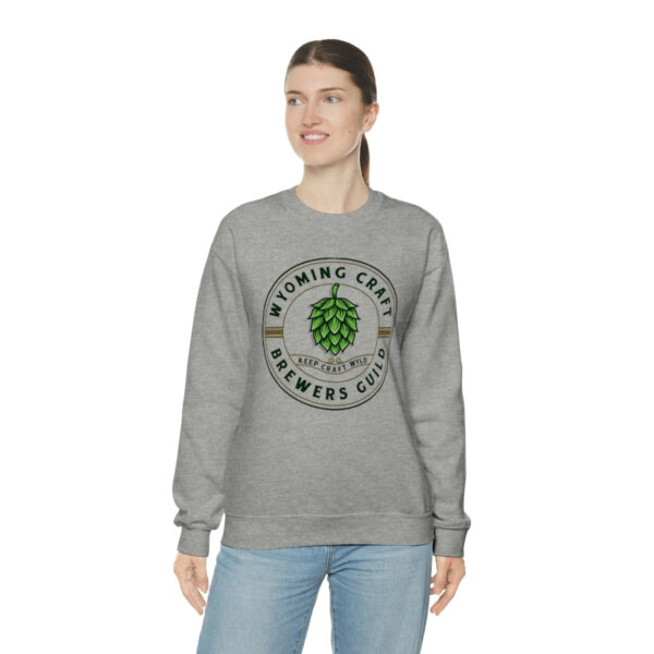 Wyoming Craft Brewers Guild Unisex Crewneck Sweatshirt - Image 6