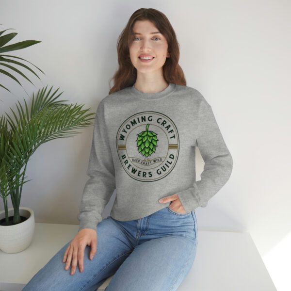 Wyoming Craft Brewers Guild Unisex Crewneck Sweatshirt - Image 7